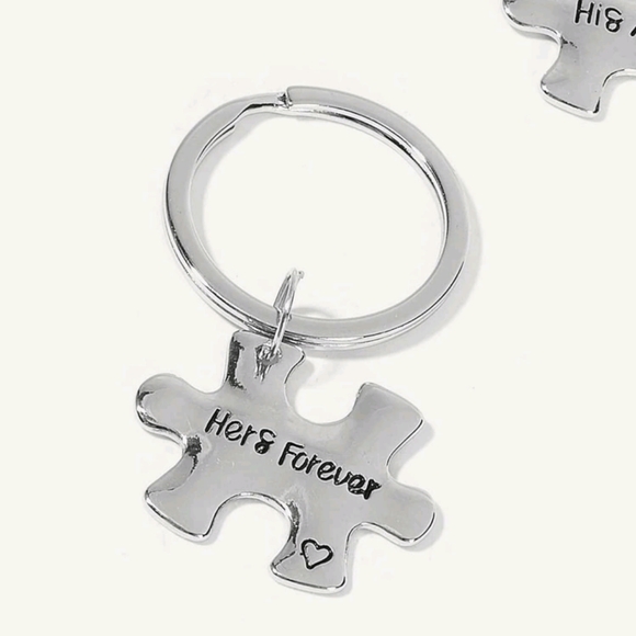 His & Hers Keychains - Picture 2 of 2
